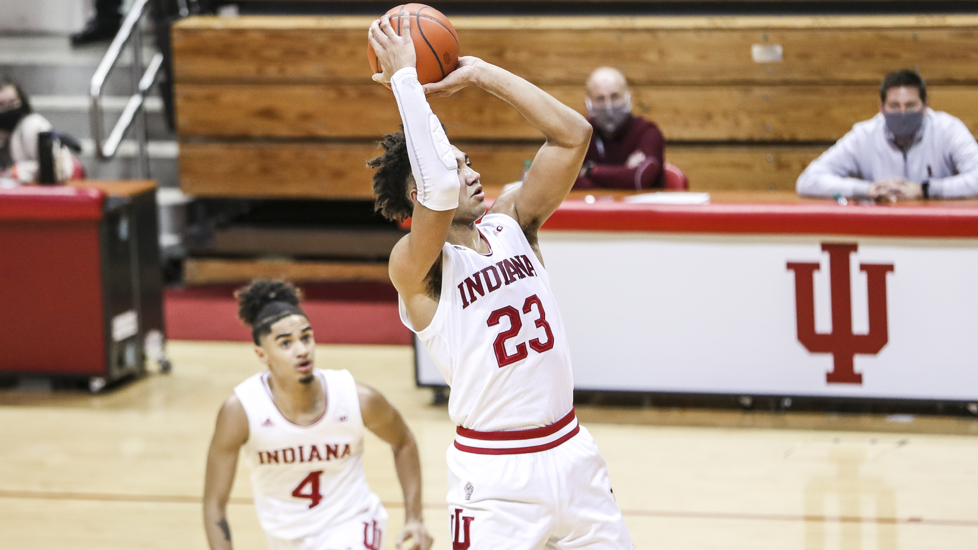 IU Basketball: Mike Woodson Says Trayce Jackson-Davis Can Make Jumpers ...