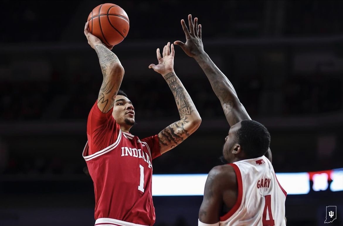Indiana cut down the nets, celebrated Big Ten title after Tuesday's loss -  NBC Sports
